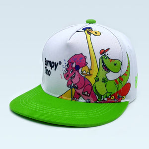 Dino Friends Kids Cap - BumpyDino - Dinosaur Kids Caps, T-shirts, and Kids Clothing Store